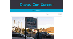 Desktop Screenshot of davescarcorner.com